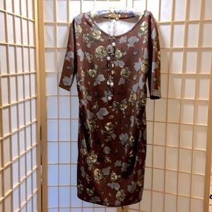 PinkBlush Maternity L/XL perfect Fall dress